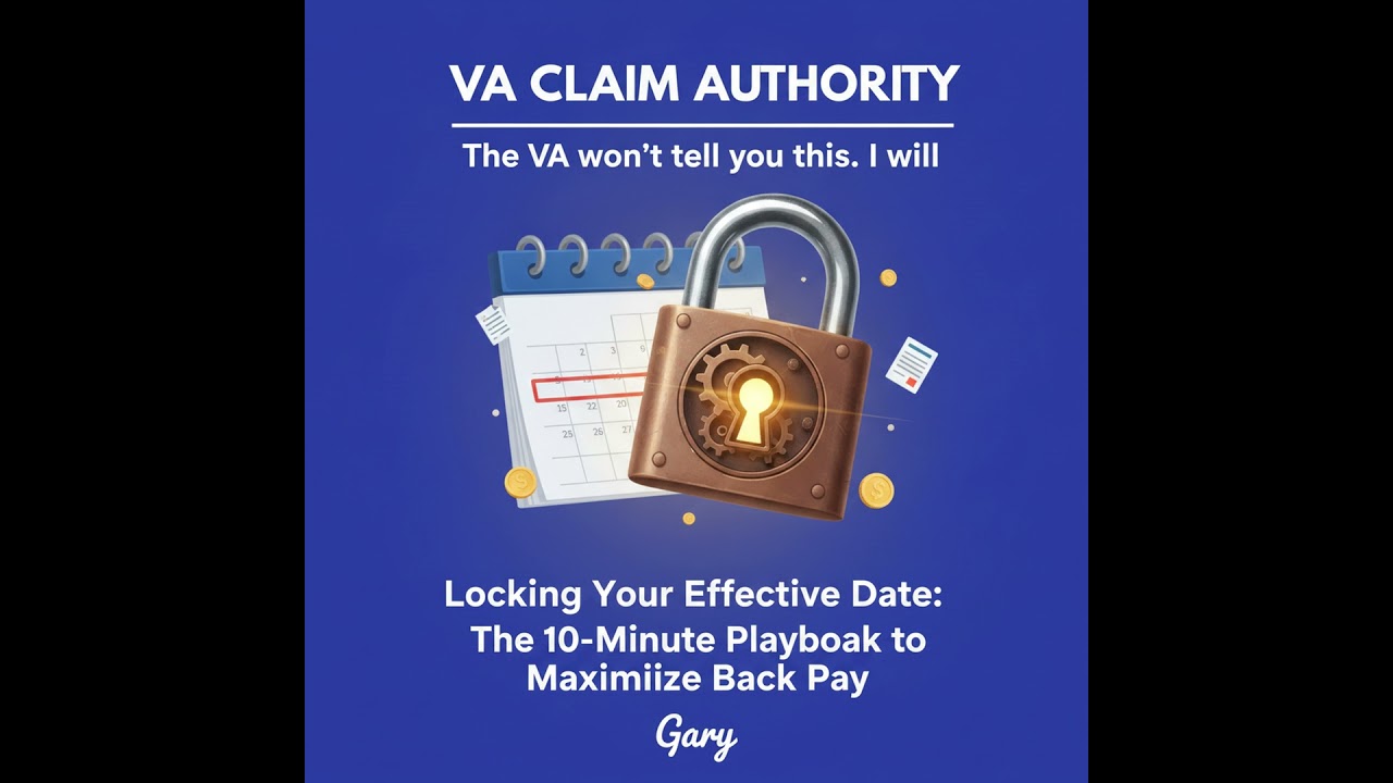 Locking Your Effective Date: The 10‑Minute Playbook to Maximize Back Pay