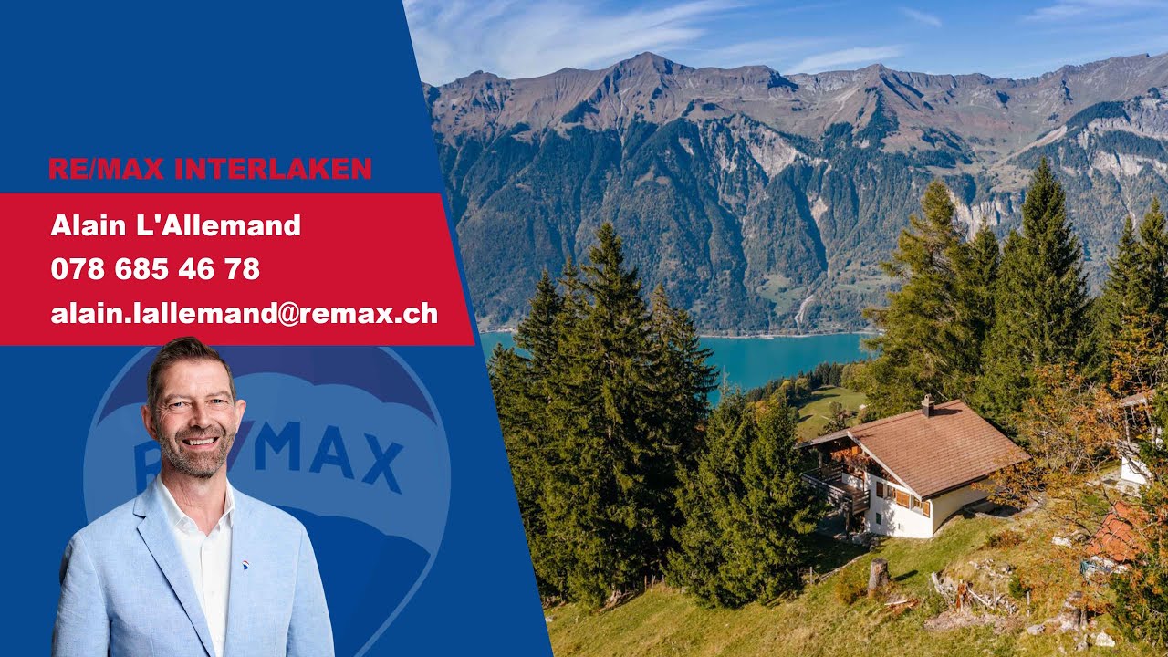 Ein Chalet zwischen Tannen und Träumen - mit Blick bis zum Brienzersee