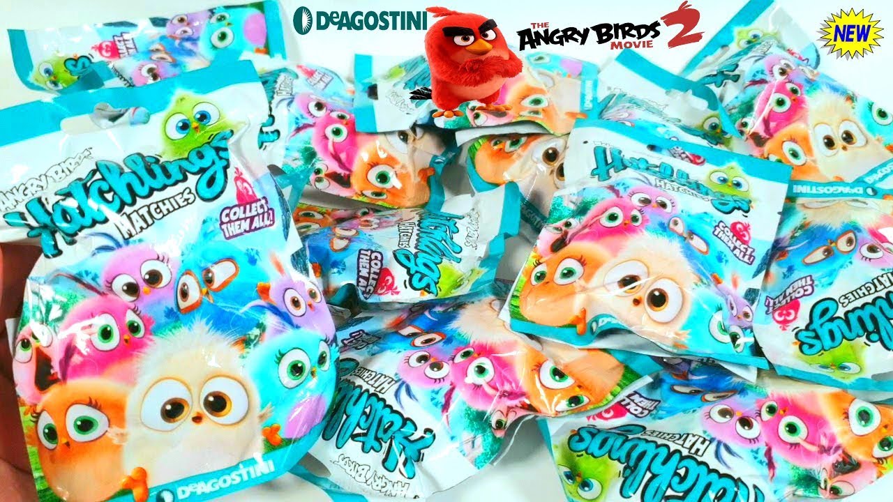 Angry Birds Blind Bags Hatchies ПАКЕТИКИ СЮРПРИЗ ЗЛЫЕ ПТИЧКИ НОВАЯ СЕРИЯ РАСПАКОВКА ДеАгостини
