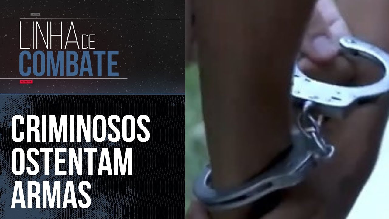 CRIMINOSOS OSTENTAM ARMAS NAS REDES NA BAIXADA SANTISTA | LINHA DE COMBATE