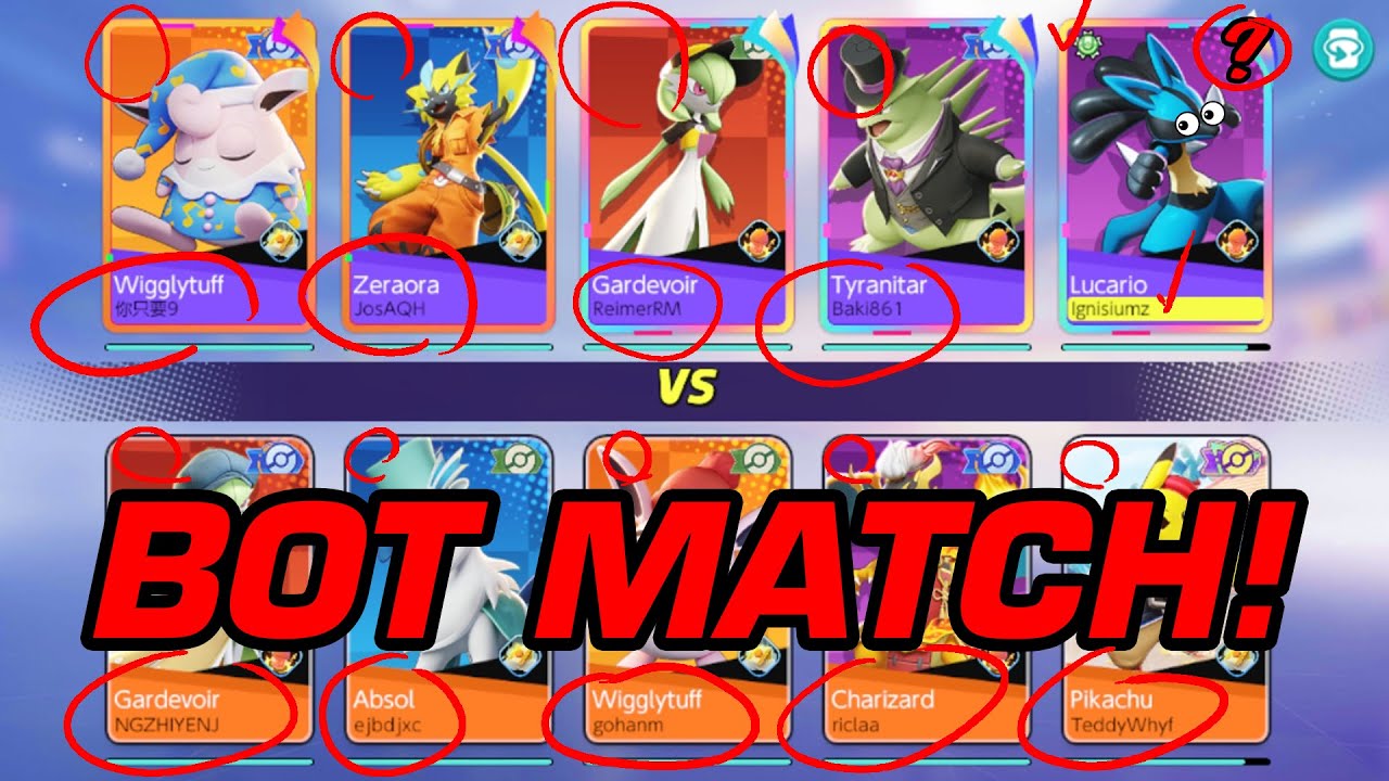 Secret Ways to Identify Bot Matches! Pok&eacute;mon UNITE