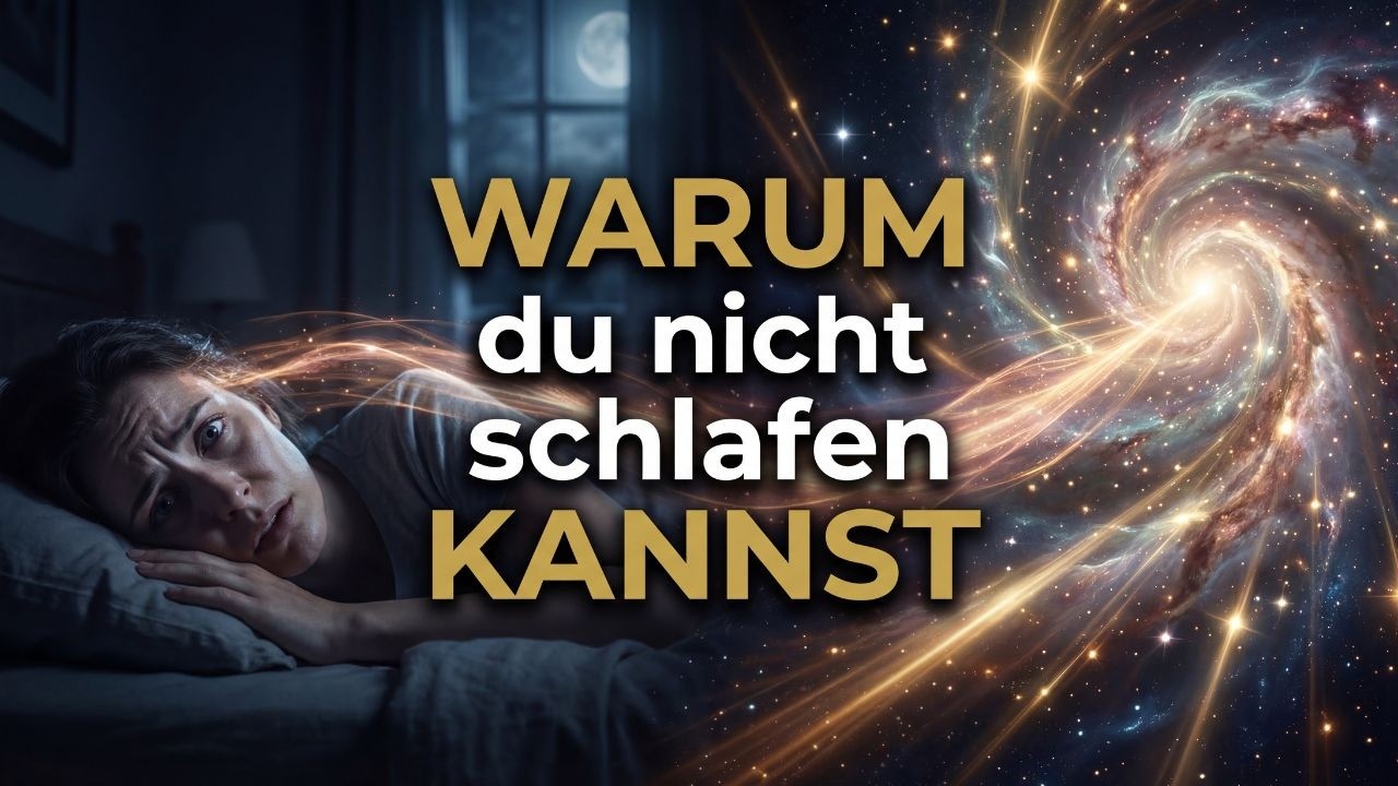 Warum du nachts nicht schlafen kannst — Die spirituelle Wahrheit
