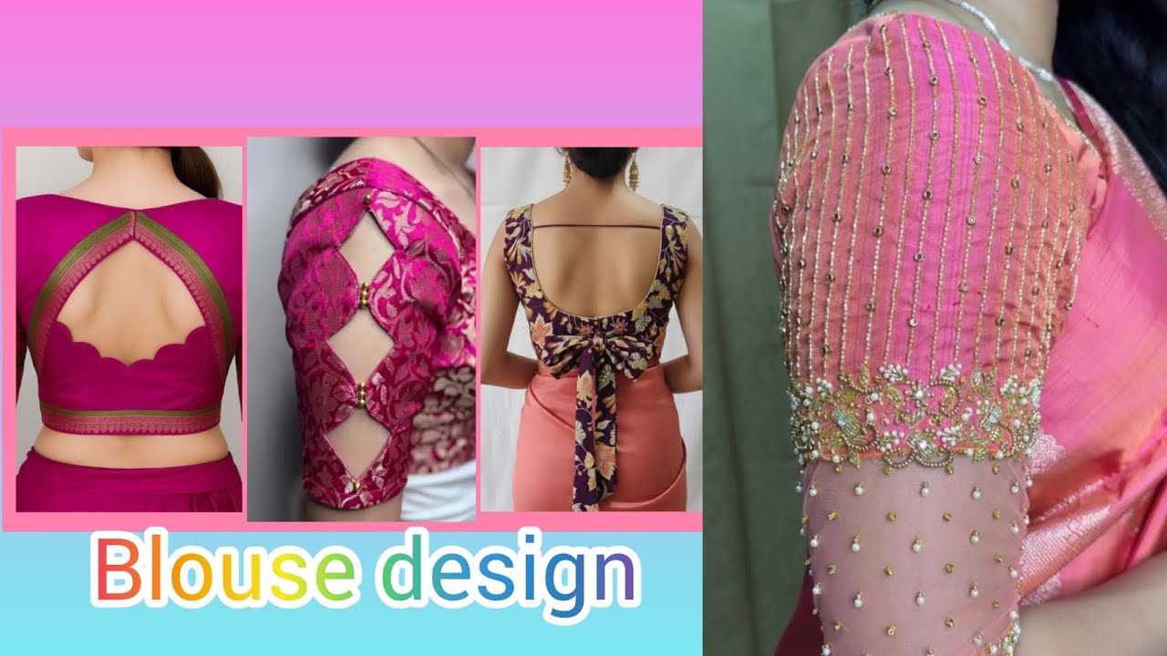 Latest blouse design 💞💗 new design sleeve 💗 party wear blouse #video#blouse#viralvideo #new#party