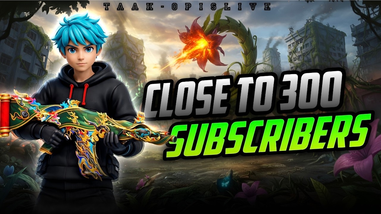 🔴 CLOSE TO 300 SUBSCRIBERS | ONLY RUSH GAMEPLAY | BGMI 4.2 UPDATE.... #bgmilivestream #bgmi