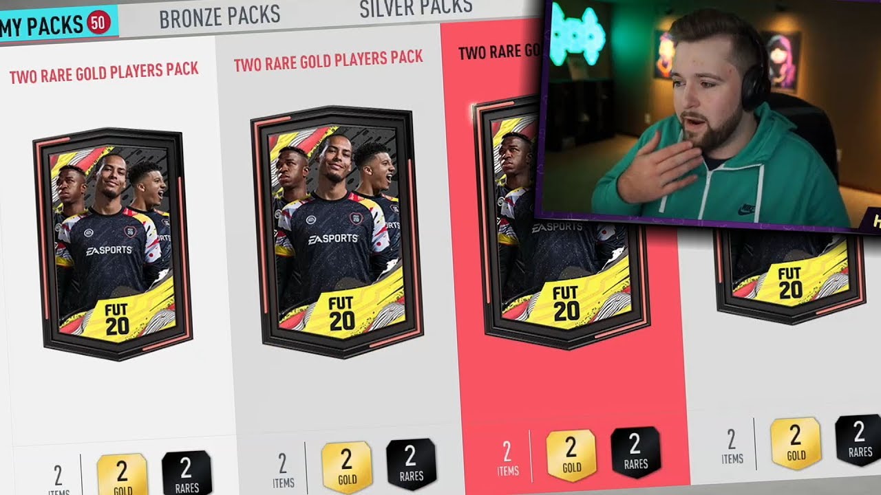 INSANE! 150 Upgrade Packs VS Fifa 20 Ultimate Team