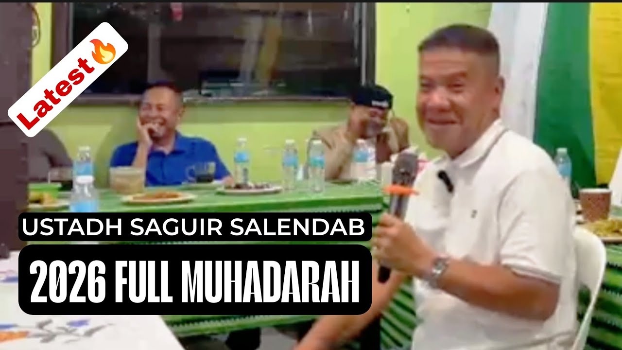 USTADH SAGUIR SALENDAB 2026 LATEST FULL MUHADARAH