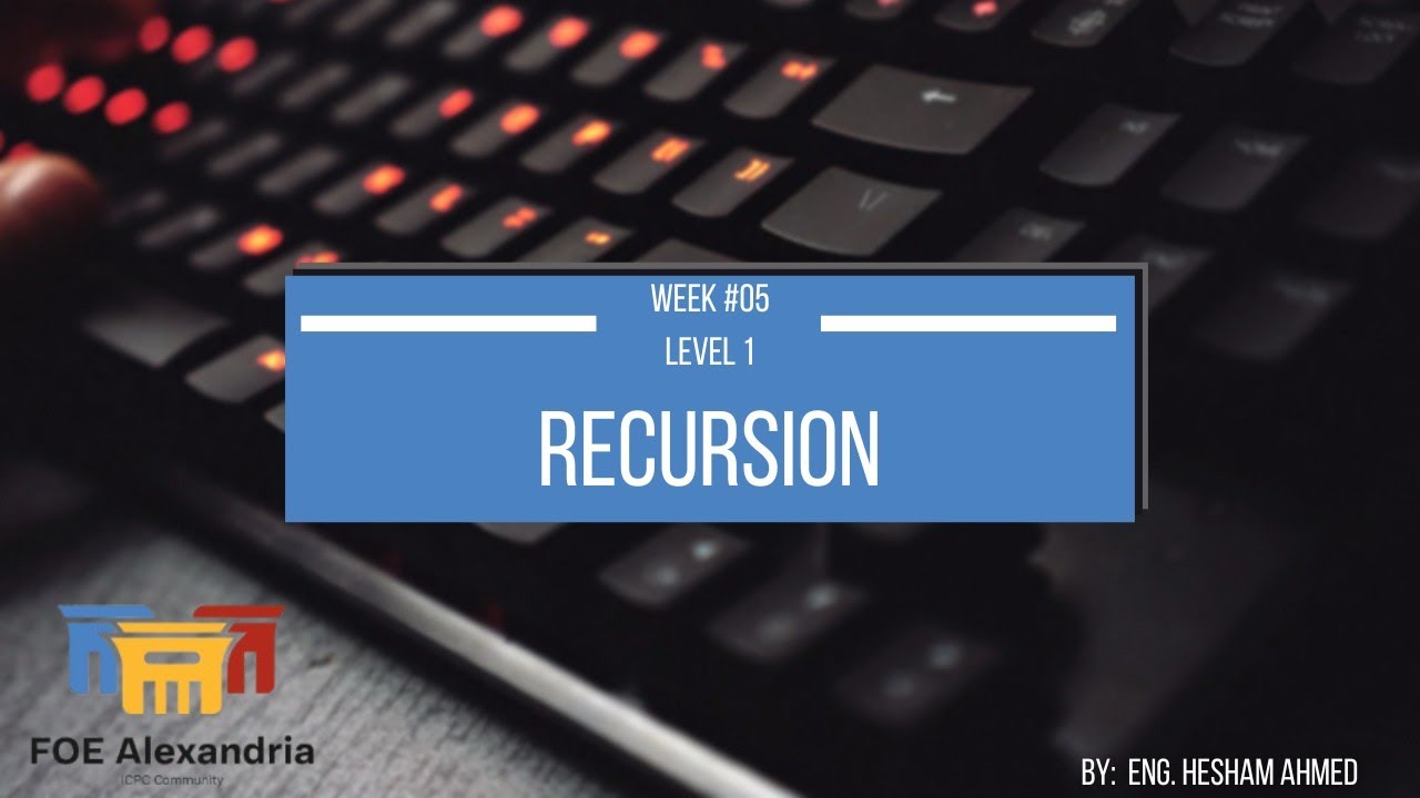 Level 1 : Main Session 5 | Recursion and Backtracking