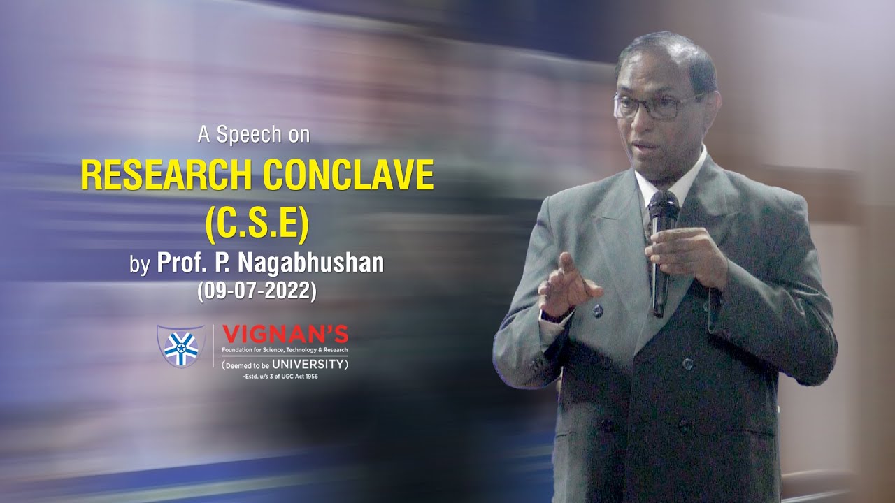 Beyond Campus Placements: The Real Purpose of Research | VC Prof. Nagabhushan Garu