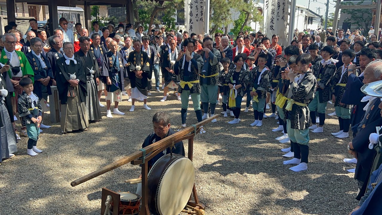 2024年5月4日  亀崎潮干祭  後の日  6  尾張三社/警固・神楽奉納