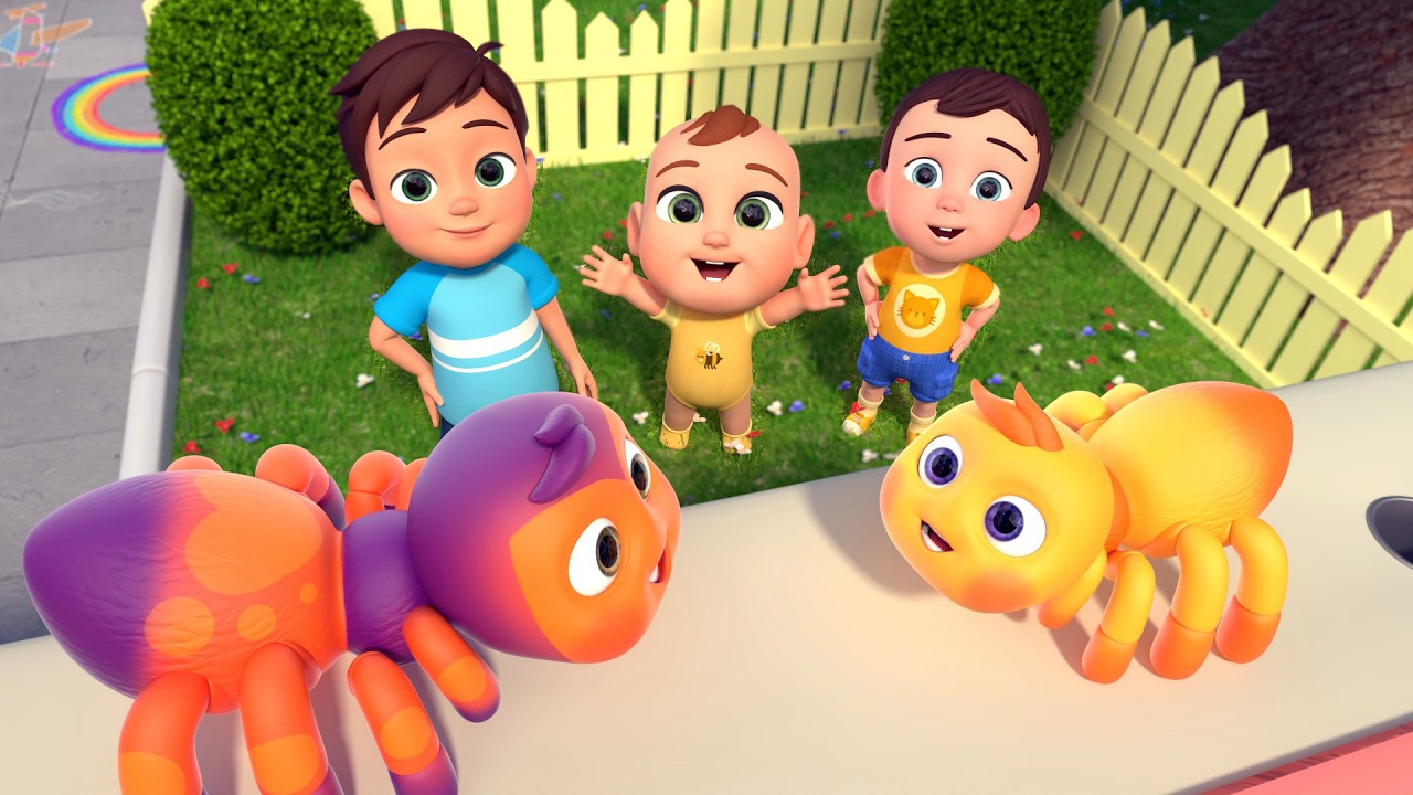 Little Spider Adventure Song + MORE Lalafun Nursery Rhymes & Kids Songs