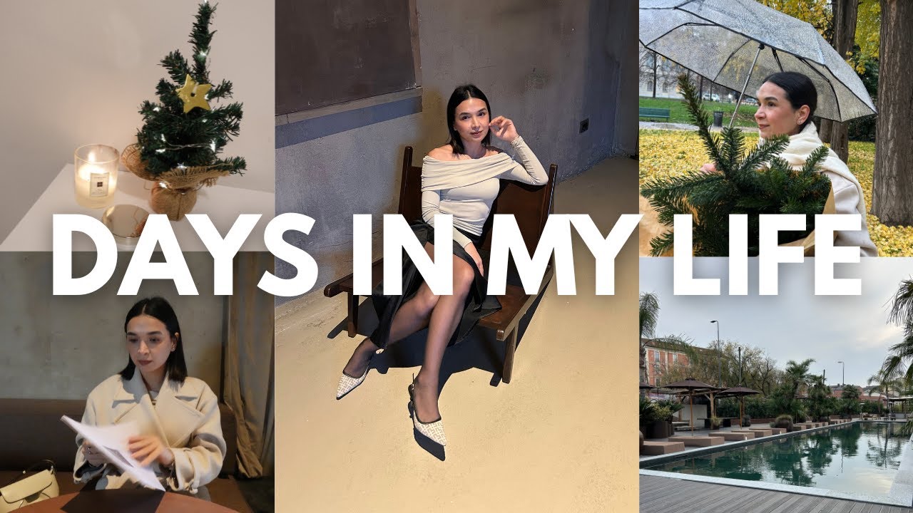DAYS IN MY LIFE: The Sanctuary, Rainy Park Walk, DIY Christmas Decor & Creamy Chicken Recipe