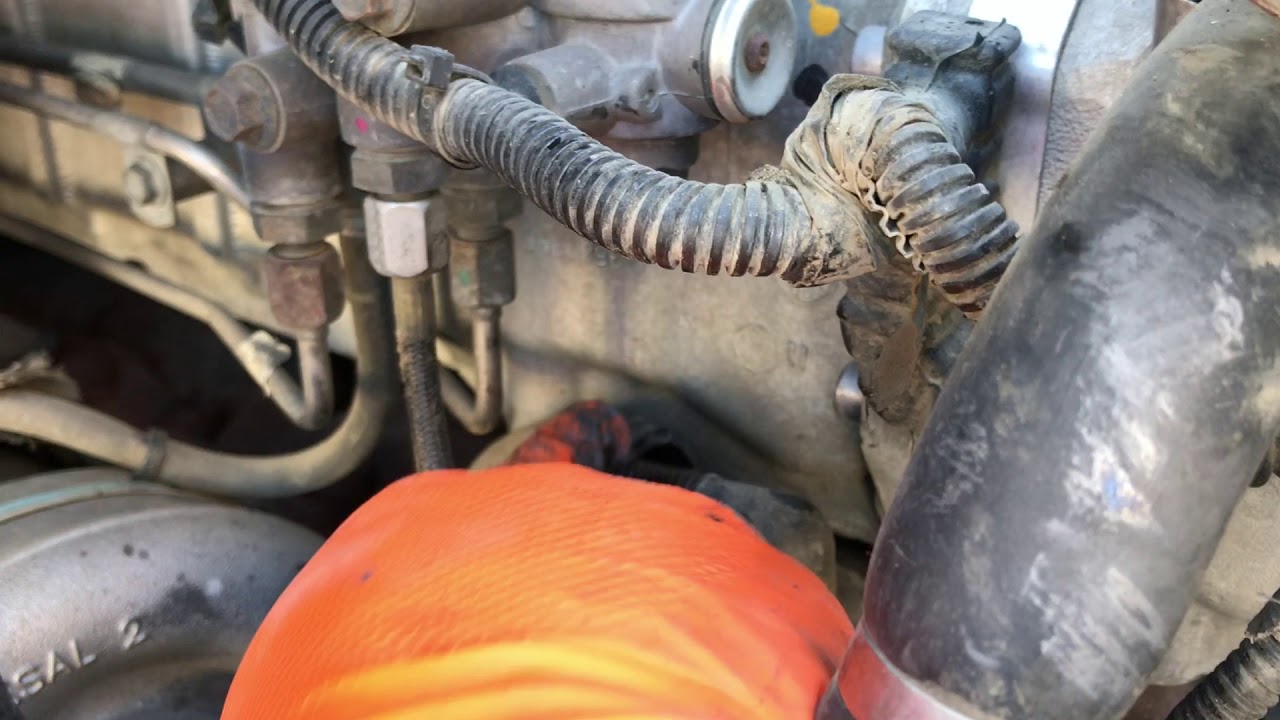 International Maxxforce 13 Crankcase Breather/ Oil separator Remove and Replace