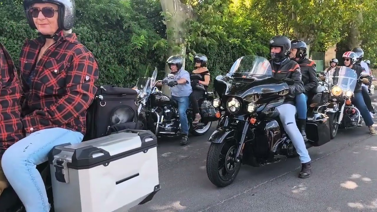 Arrivée du convoi des brescoudos à Clermont l'Hérault le 5 septembre 2025