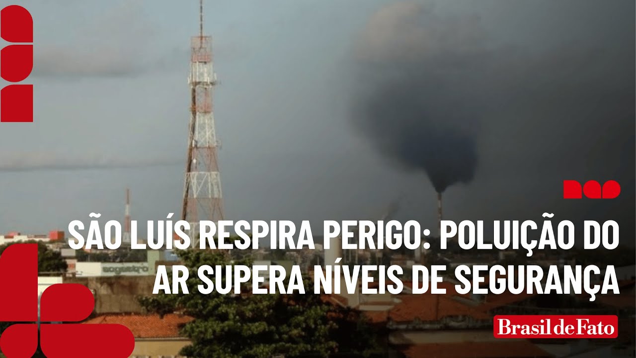 São Luís respira perigo: poluição do ar supera níveis de segurança