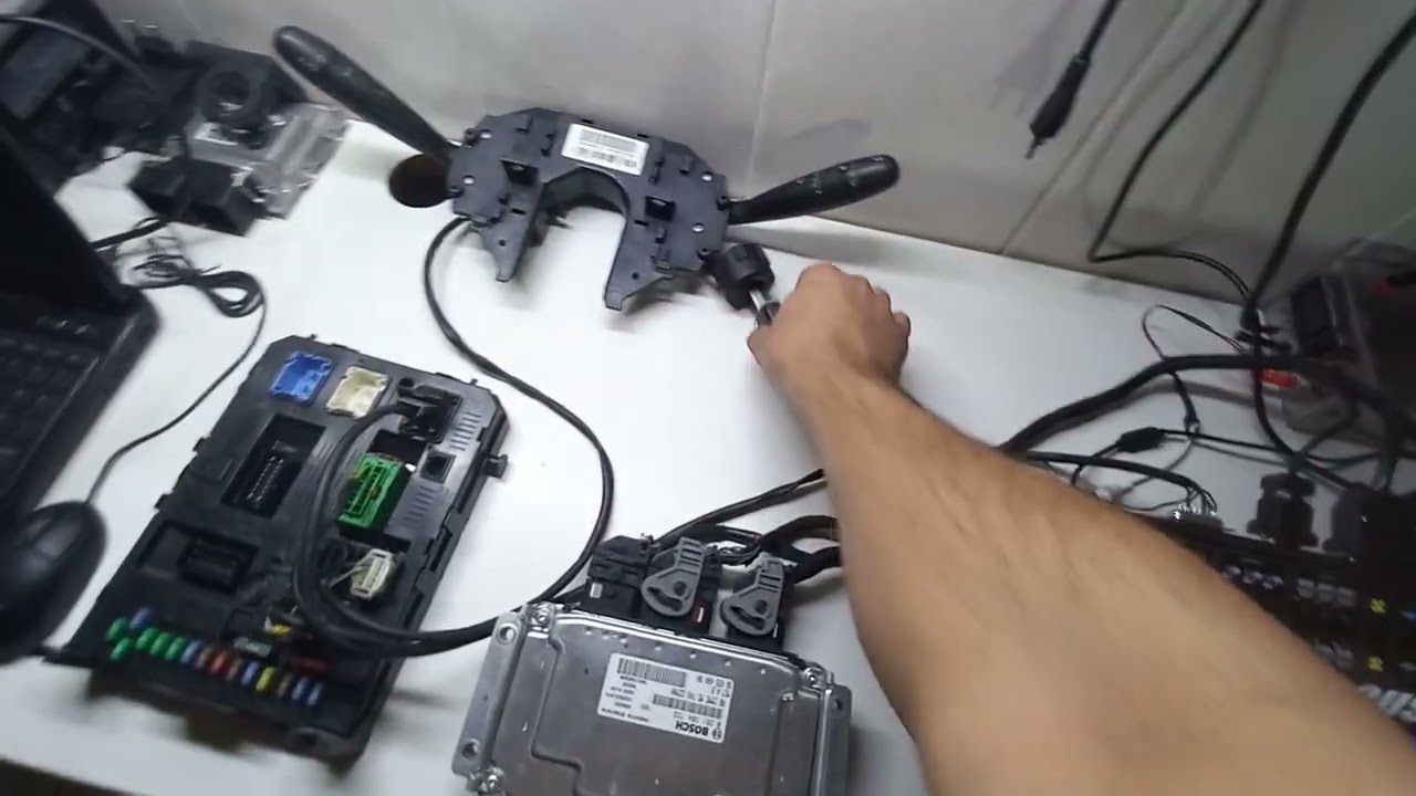 Troca módulo de injeção C4 Pallas ME7.4.9