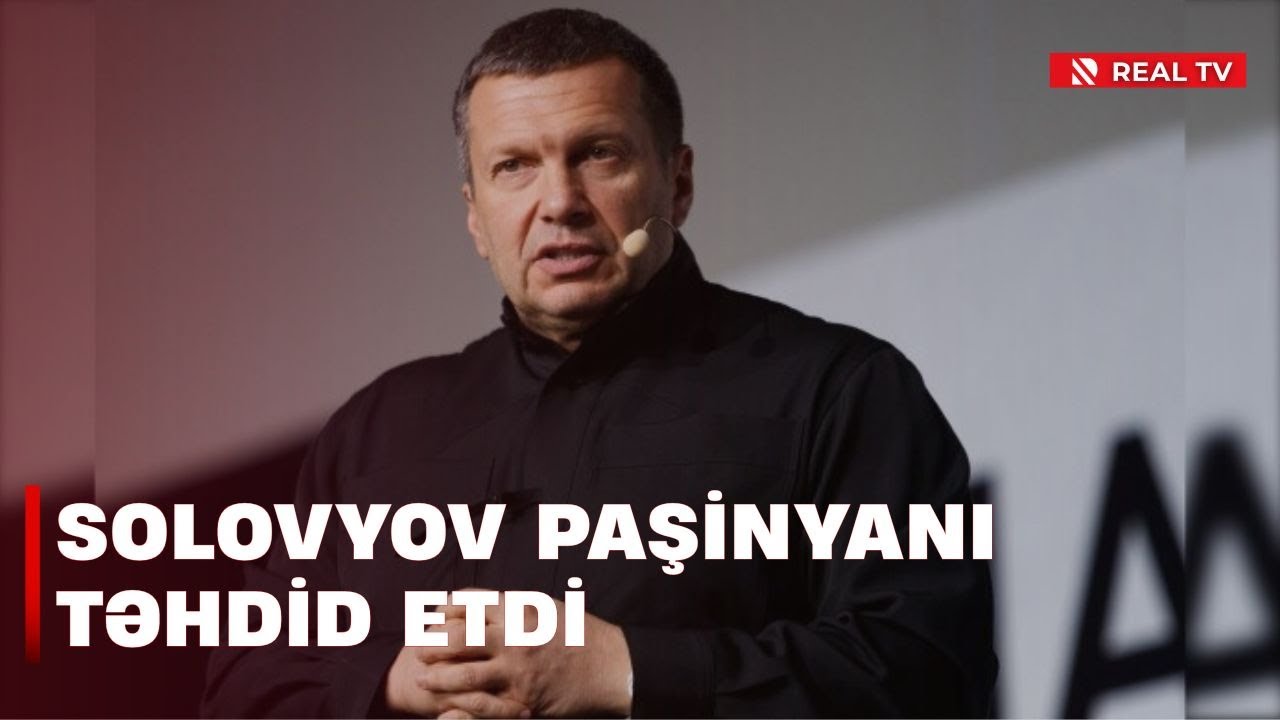 Solovyov Paşinyanı təhdid etdi / Kreml teleaparıcının dili ilə revanşistlərə dəstək nümayiş etdirir