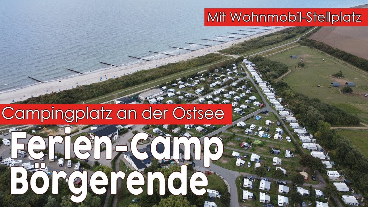 Schönster Campingplatz an der Ostsee bei Kühlungsborn😍 Ferien-Camp Börgerende