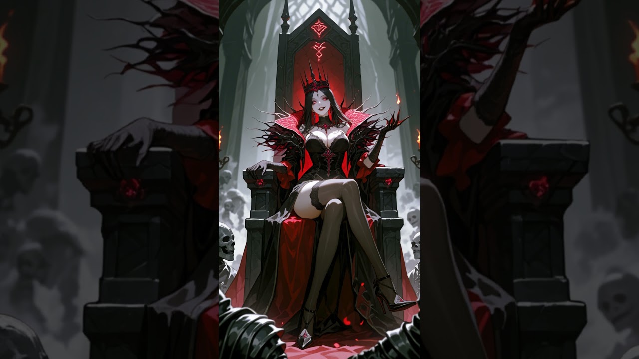 Queen of Shadows #necromancer #rpg #song