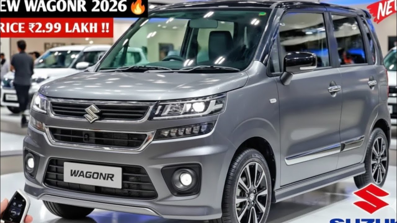 Suzuki Wagon R 2026 Gray Color 🚗 | नई Wagon R 2026 Full Review | Mileage, Features Auto Vision India