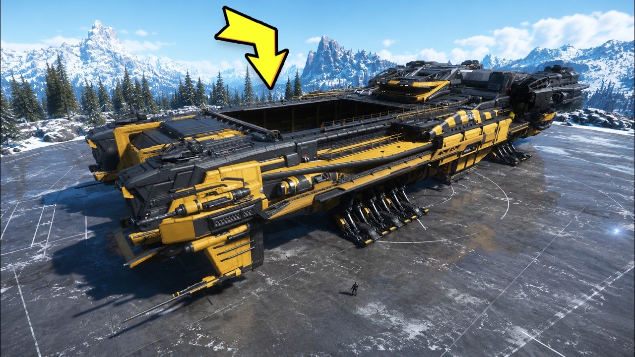 This is god tier Star Citizen.. (Drake Ironclad Assault Tour)