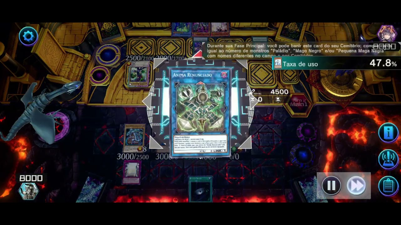 Yu gi oh! Master duel Dragão Branco Vs Mago Negro 
