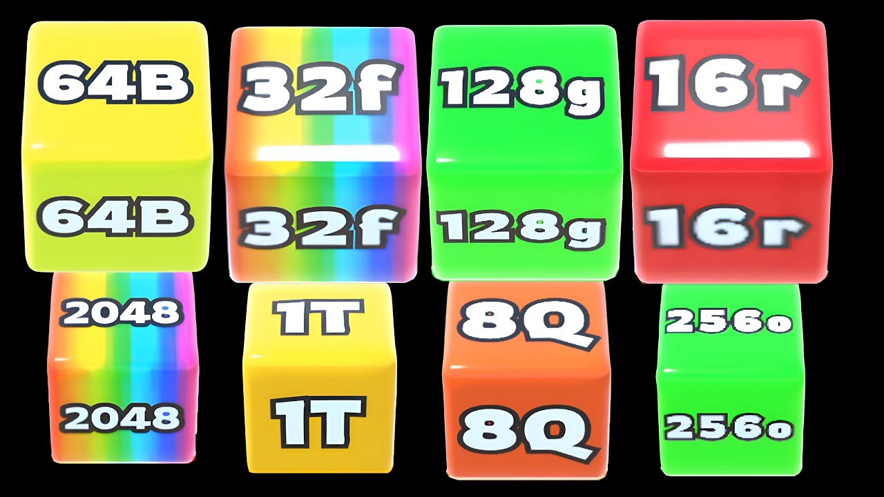 Jelly Run 2048 ULTIMATE Gameplay | 4 Shape Play Showdown! | 2048 To 16r Race