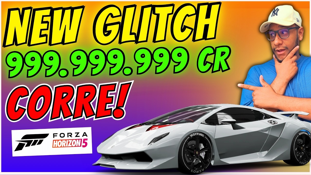 COMO FAZER DINHEIRO CR NO Forza Horizon 5 | GLITCH ATUALIZADO