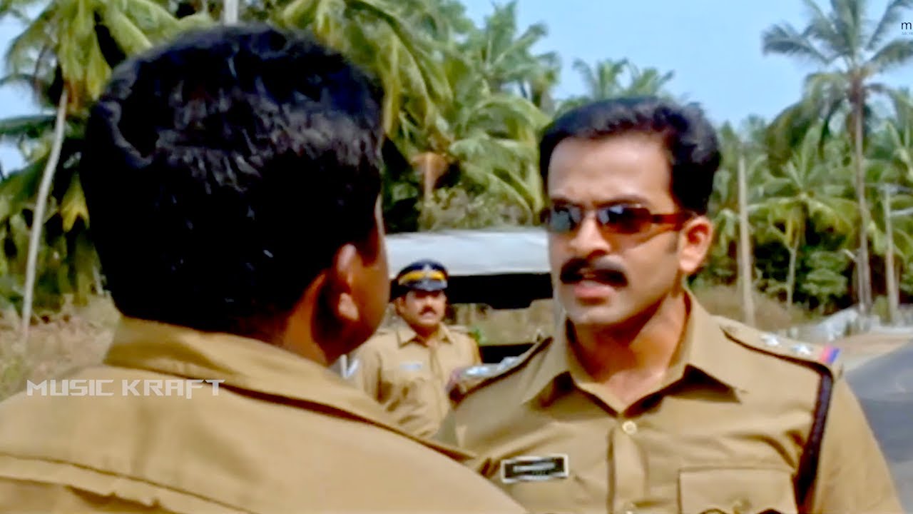 നിനക്കൊക്കെ ജനങ്ങളുടെ ജീവൻവെച്ച് വേണോടാ മത്സരയോട്ടം നടത്താൻ  . | Prithviraj | MALAYALAM MOVIE SCENES