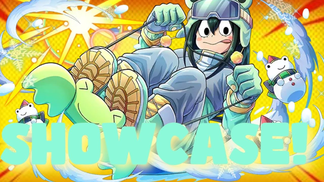 THIS IS A SUPPORT???!!! WINTER TSUYU SHOWCASE | My Hero Ultra Impact