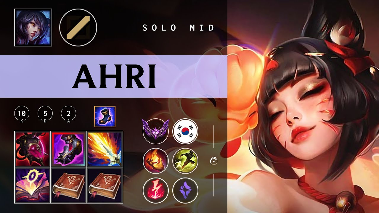 Ahri Mid vs LeBlanc - KR Master Patch 26.01