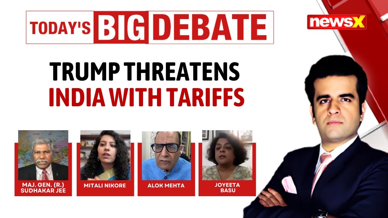 Trump Warns India of Massive Tariffs, Cites Modi&rsquo;s Promises on Russian Oil