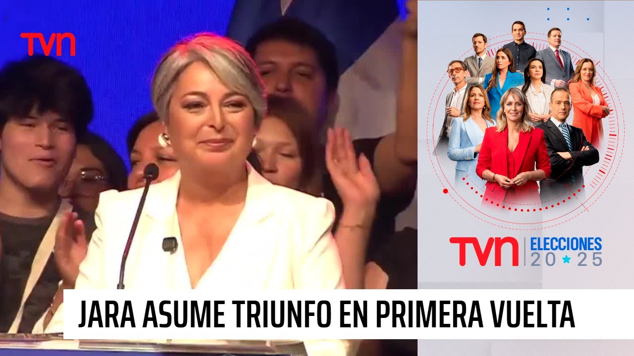Con especial gui&ntilde;o a Evelyn Matthei: Jeannette Jara asume triunfo en primera vuelta