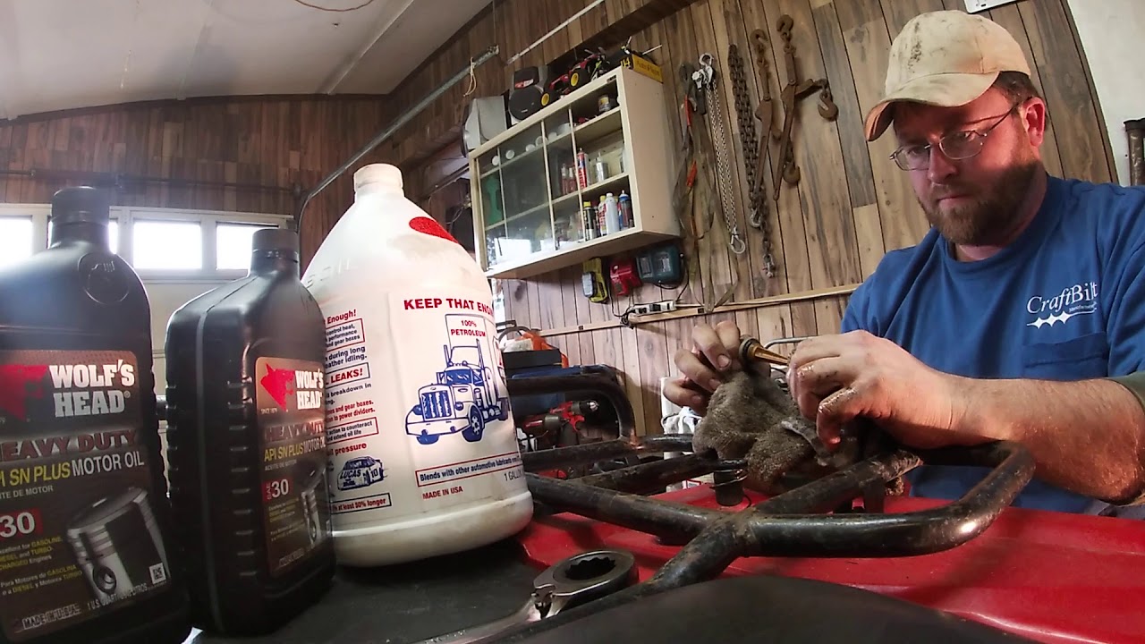 Honda Big Red - How To Oil Change