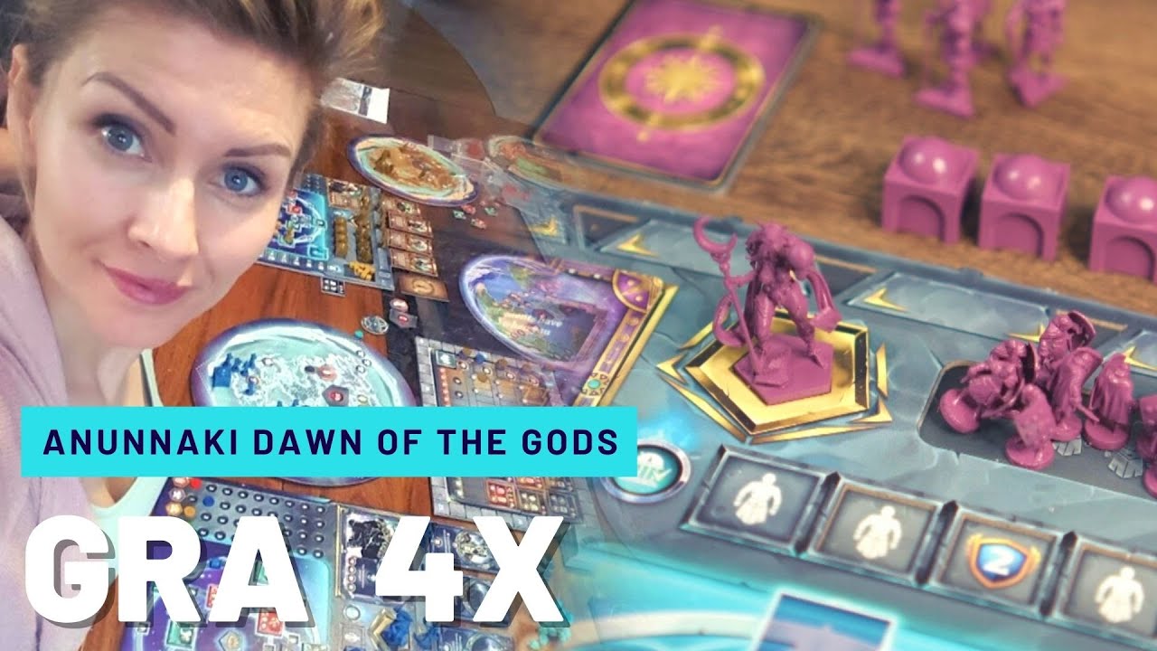 Gra 4X │ Anunnaki Dawn of the Gods │Szybkie omówienie │Gra Planszowa