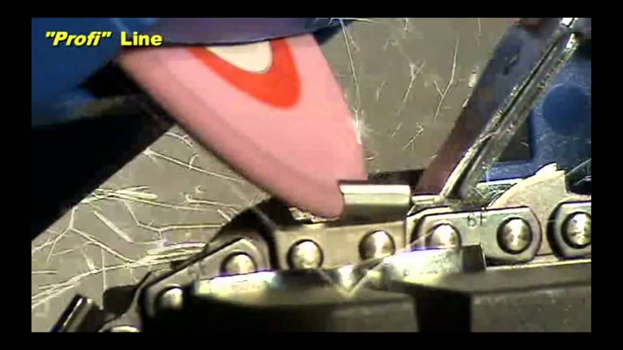 Dispozitiv pentru ascutit lant de drujba FARA demontarea lantului