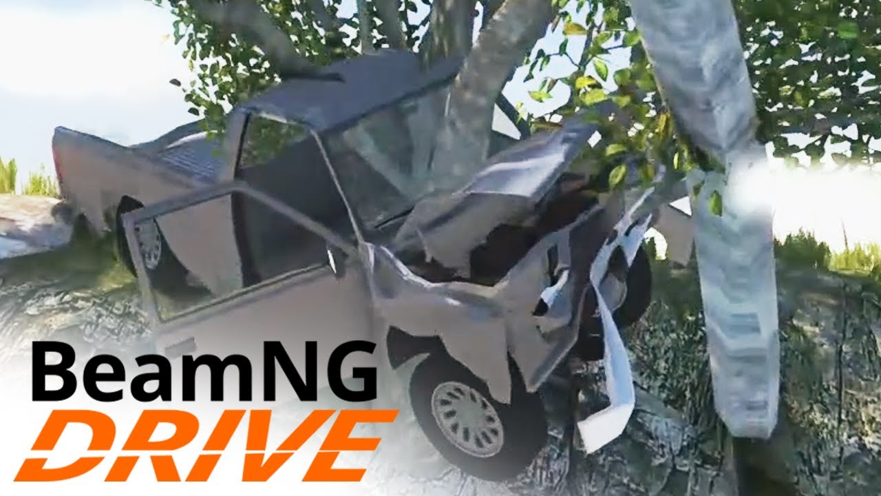◢BeamNG DRIVE Soft-body Physics Gameplay Part 1 - Crashes!