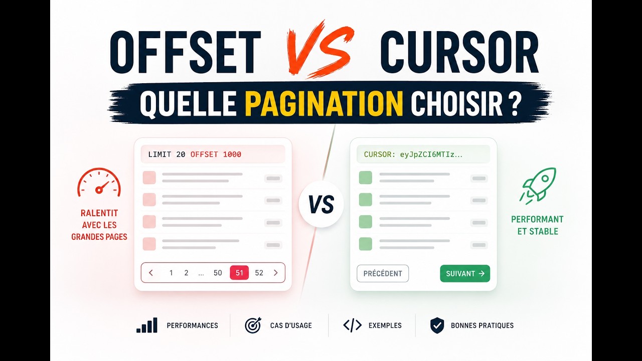 Les Chroniques de Yvan NGOUDJOU: Pagination par OFFSET vs Curseur