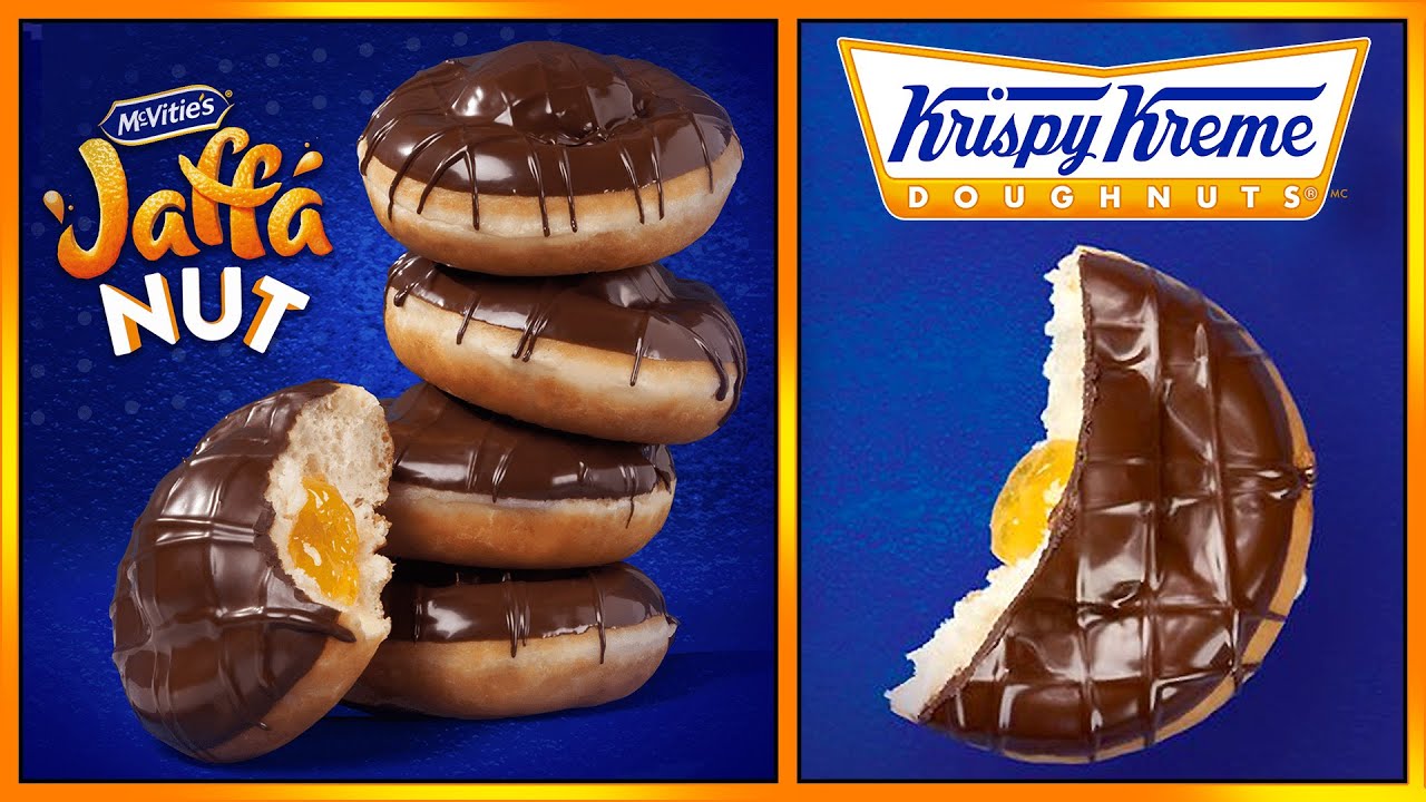 Krispy Kreme Jaffa Nut Review (McVities Jaffa Cakes Doughnut)