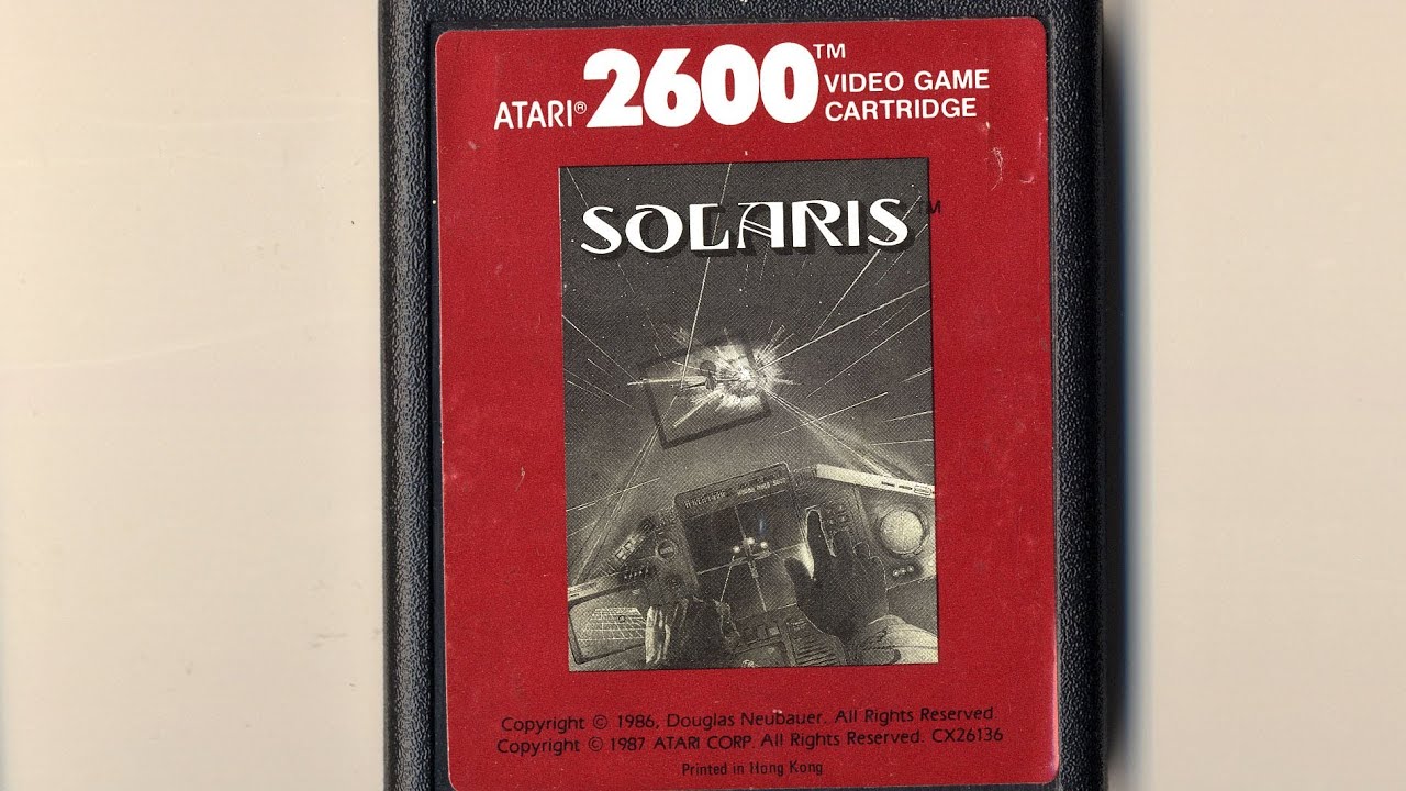 Classic Game Room — обзор SOLARIS для Atari 2600
