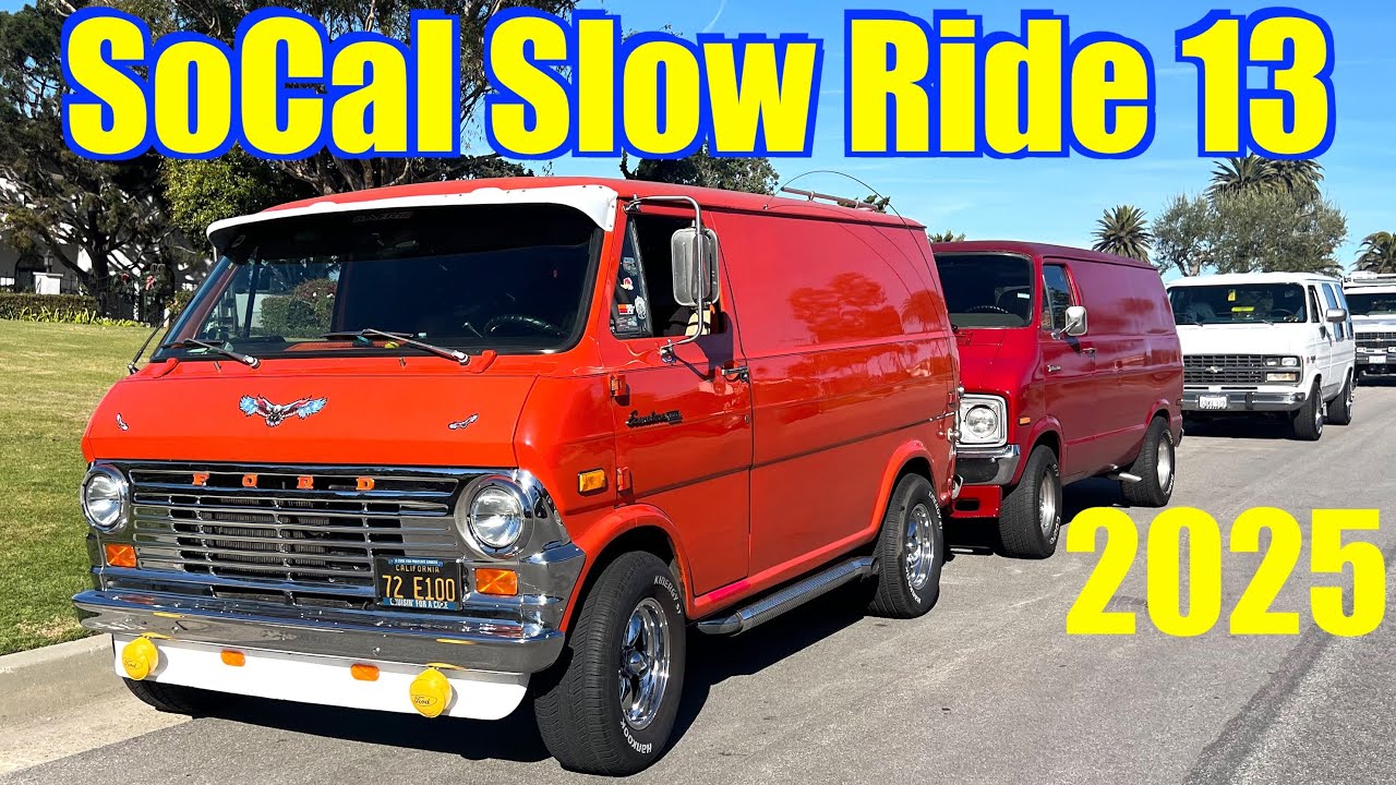 SoCal Slow Ride 13 Van Meet & Show 2025 - Boogie Vans
