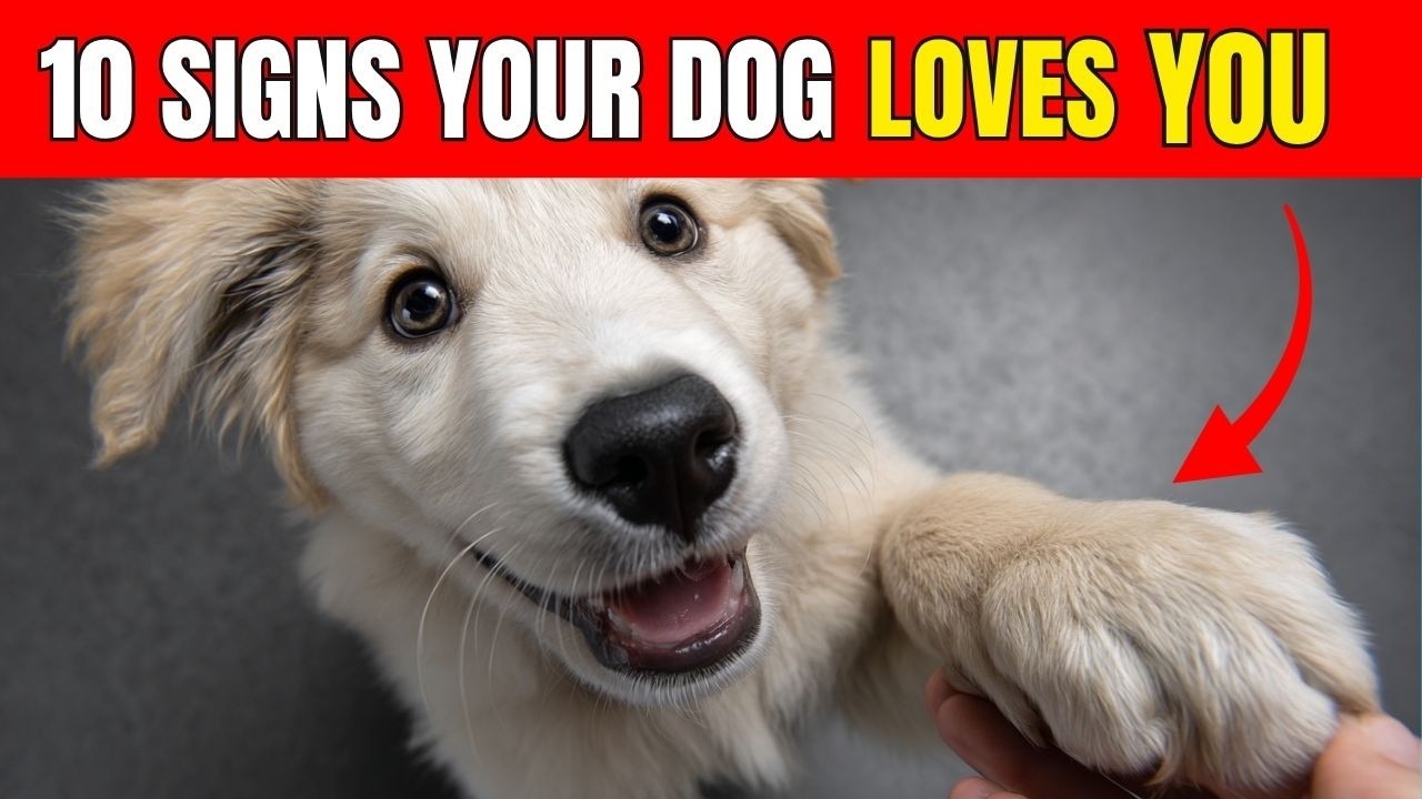 10 UNEXPECTED signs that prove your dog LOVES you - (and you don't even know it)