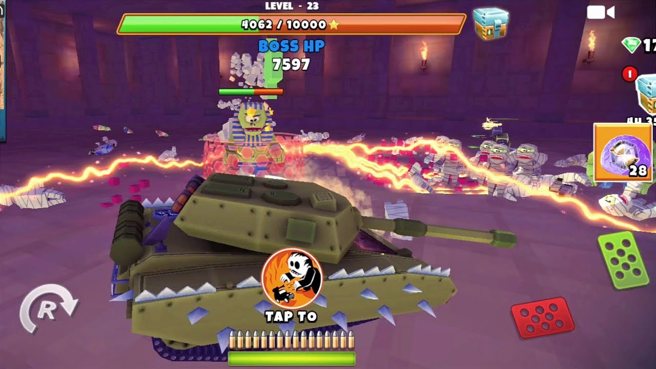 With Undefeated Tank Looting Zombie Dimonds | Zombie Offroad Safari Android Gameplay HD