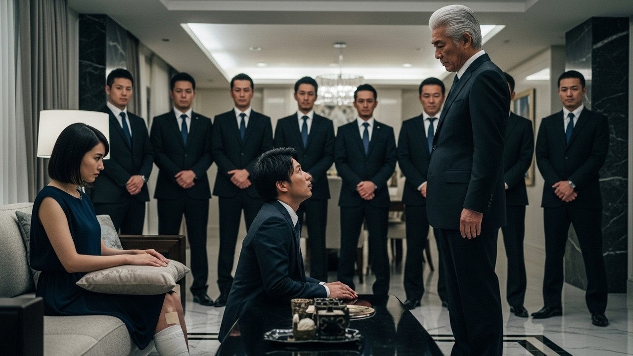 私の足→夫に踏み砕かれ絶望→父への電話一本で、最強の男たちが現れ夫は地獄へ