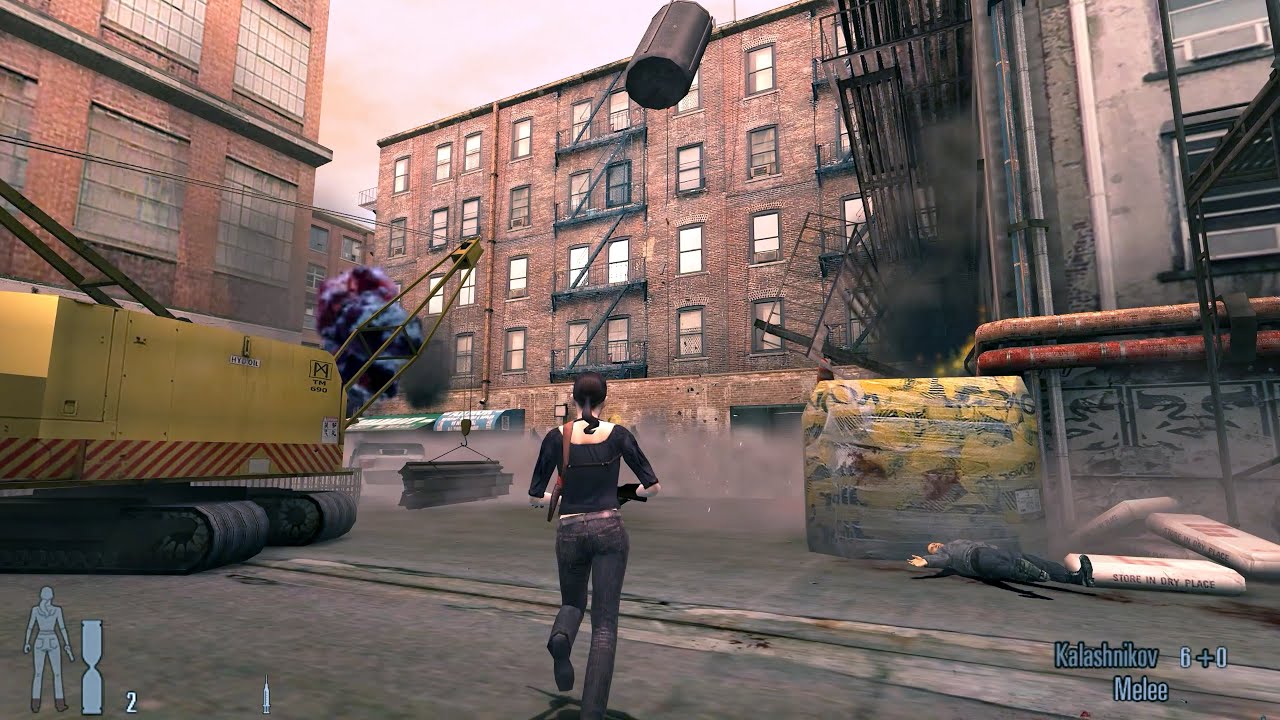 Mona the Assassin - The Alleyways (Part 1) - Max Payne 2 Effects 3 (MOD)