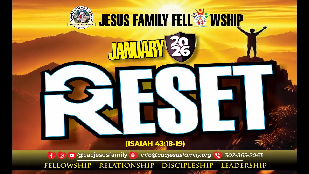 Covenant Reset Keys for Open Heaven | New Year 2026 Service | 01042026 | Pastor Joseph Wale Adelegan