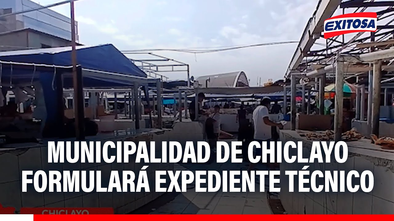 🔴🔵 Mercado Modelo de Chiclayo tendrá nuevos aleros: Gore de Lambayeque se comprometió a construirlos