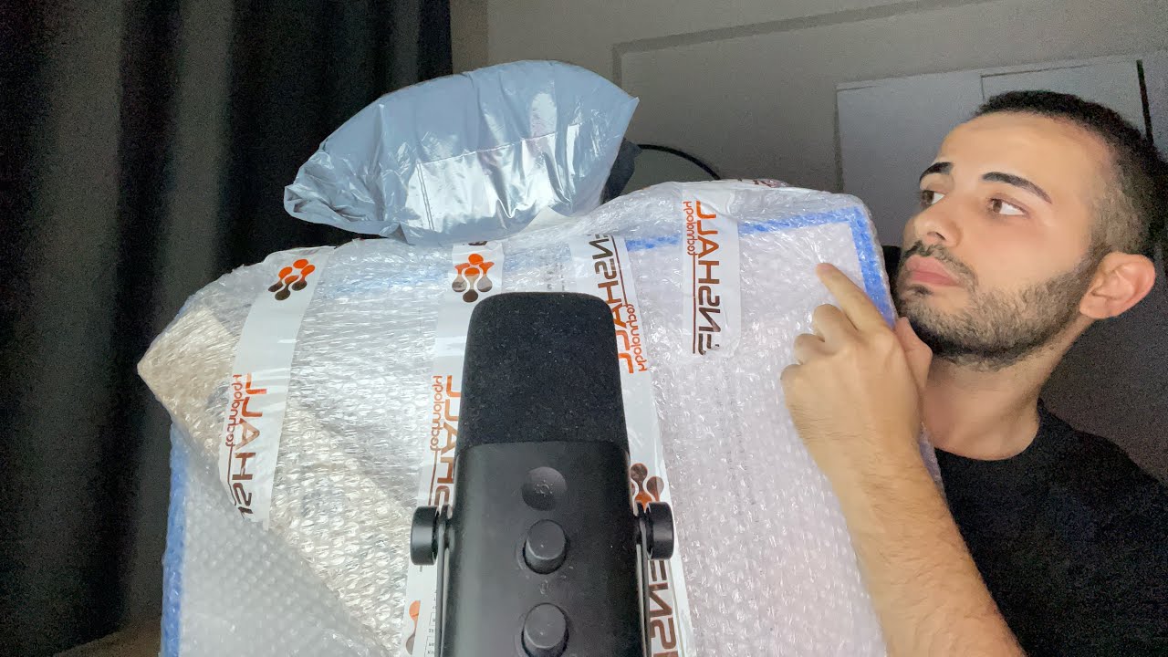 [türkçe asmr] ışıklarım geldi kargo açılımı 📦📦 | el sesleri, sohbet 👏