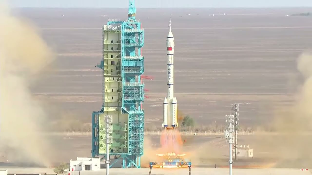 LIFTOFF! China Shenzhou-20 Crew Launch