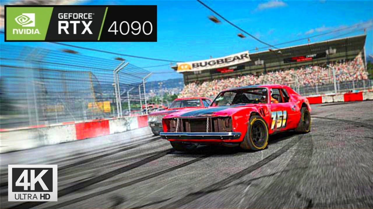 [4K] Wreckfest | RTX 4090 | Benchmark | Gameplay