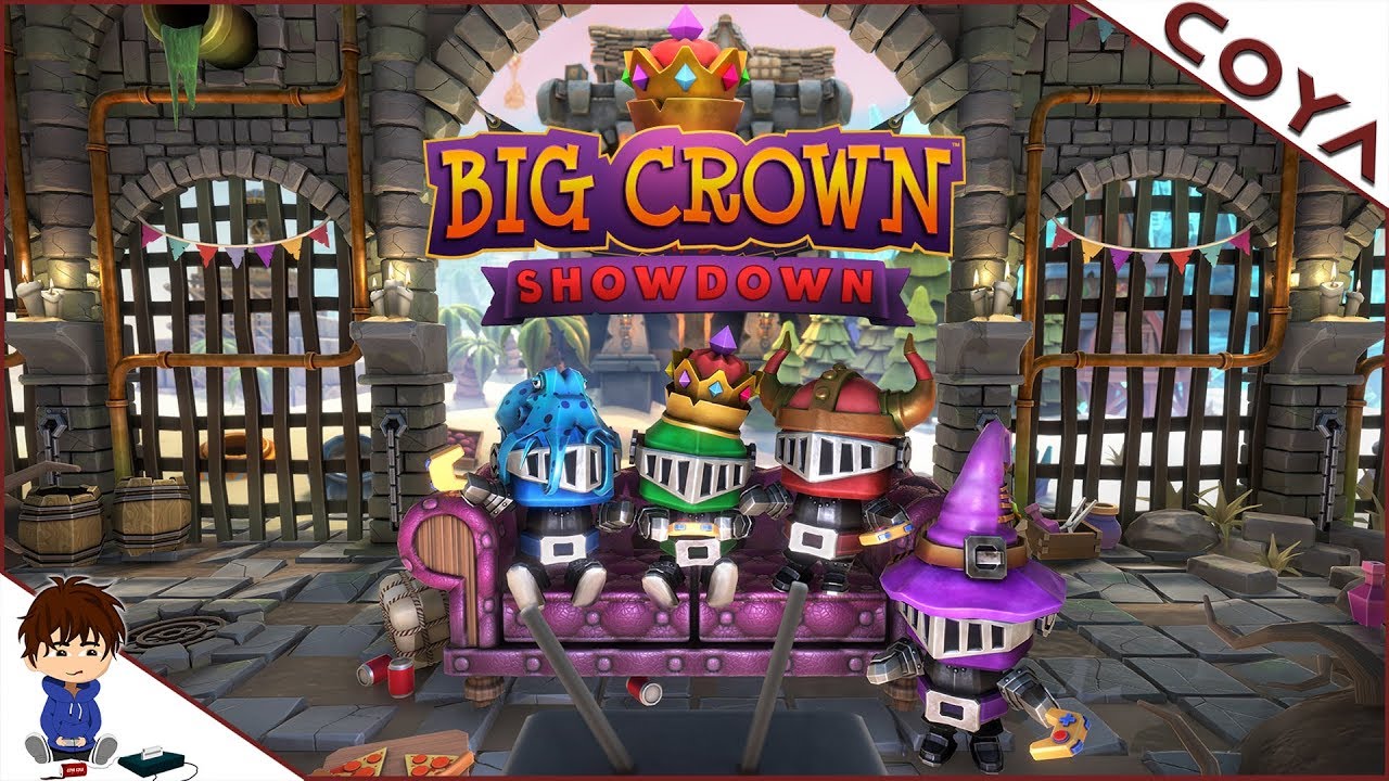 BIG CROWN: SHOWDOWN - Das neue Party Game - Gameplay German, Deutsch